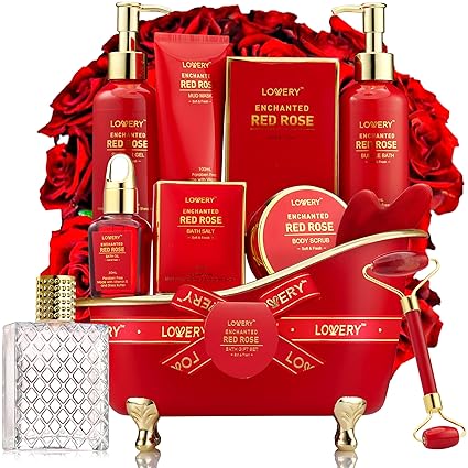 Spa gift basket for mom