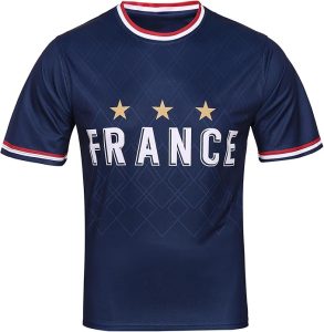 Camiseta de fútbol para fanáticos de la Copa del Mundo 2026 - Francia,