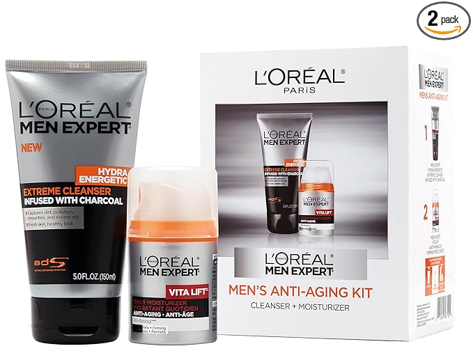 L'Oreal Paris Men Expert limpiador facial antiarrugas para hombres