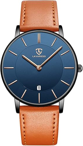 BEN NEVIS Reloj, Reloj para Hombre, Reloj de PulseraReloj Analógico con Fecha y Correa de Cuero