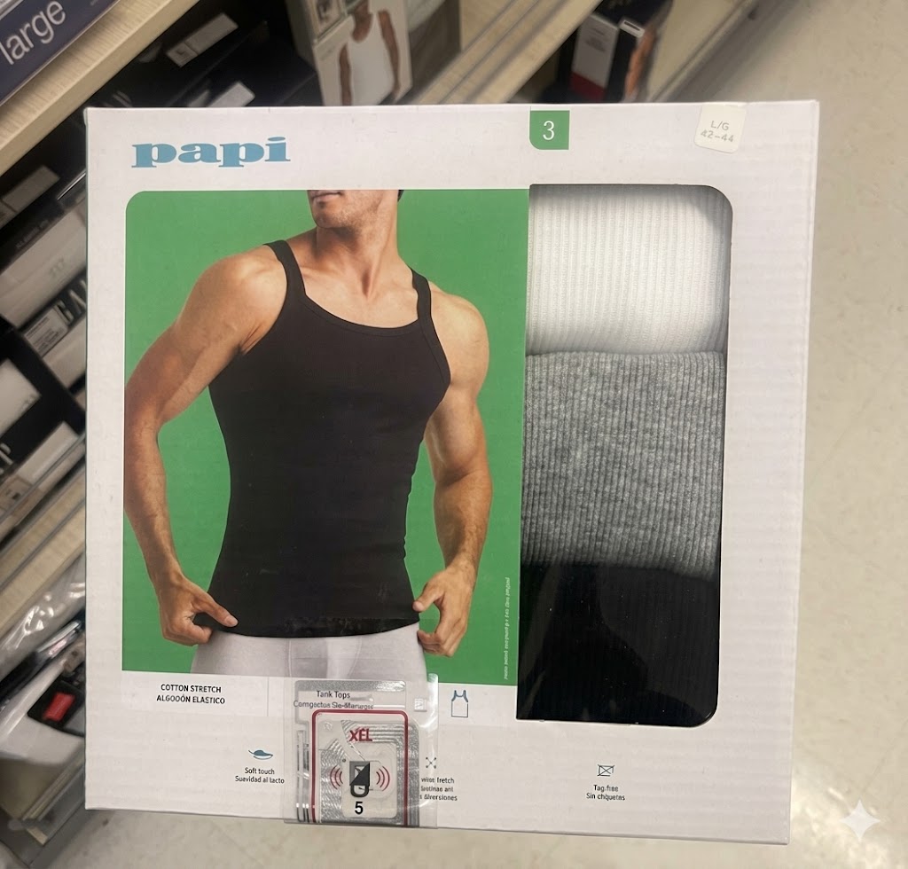 Papi camisetas básicas para hombre vistas en Marshalls