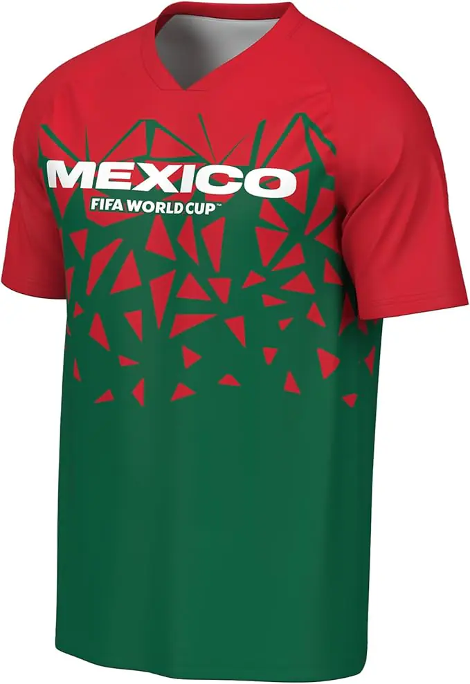 Mexico inspired soccer jersey 2026