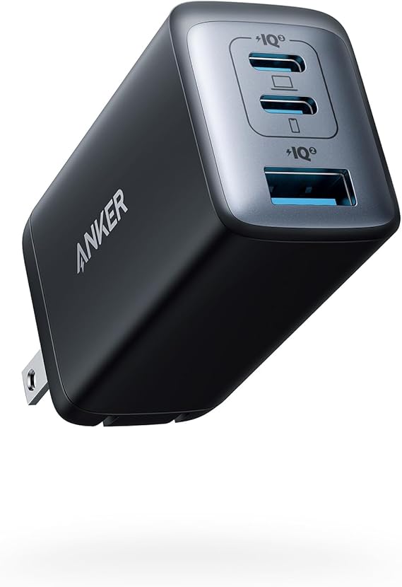 Anker cargador USB C 65W de 3 puertos