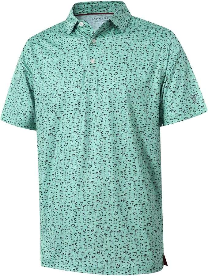 Camisas de golf para hombre, Dry Fit, manga corta