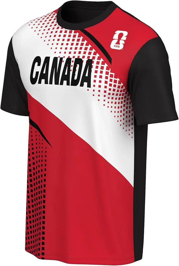 Canada inspired soccer jersey 2026