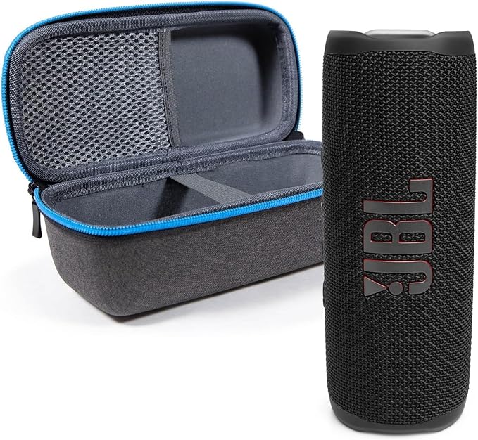 JBL Flip 6 negro con funda protectora