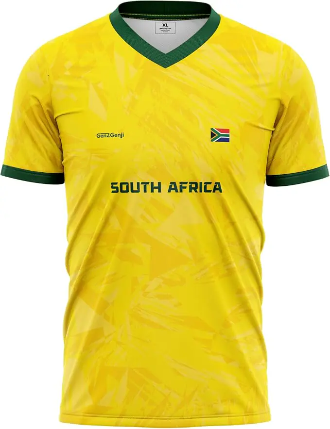 South Africa supporter soccer jersey 2026
