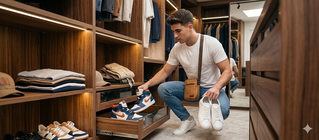 Moda masculina moderna para hombres de 20 años