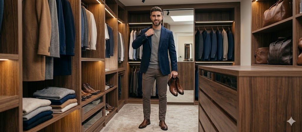 Moda masculina elegante para hombres de 40 años