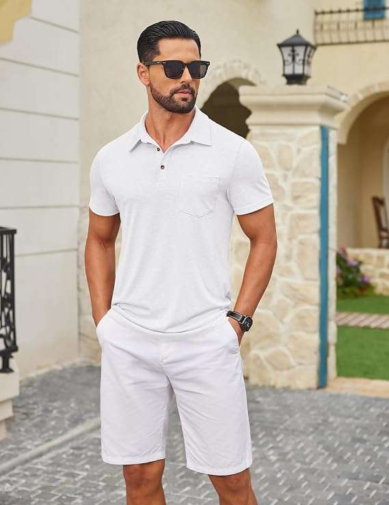 Productos Recomendados Camisas tipo polo de manga corta.