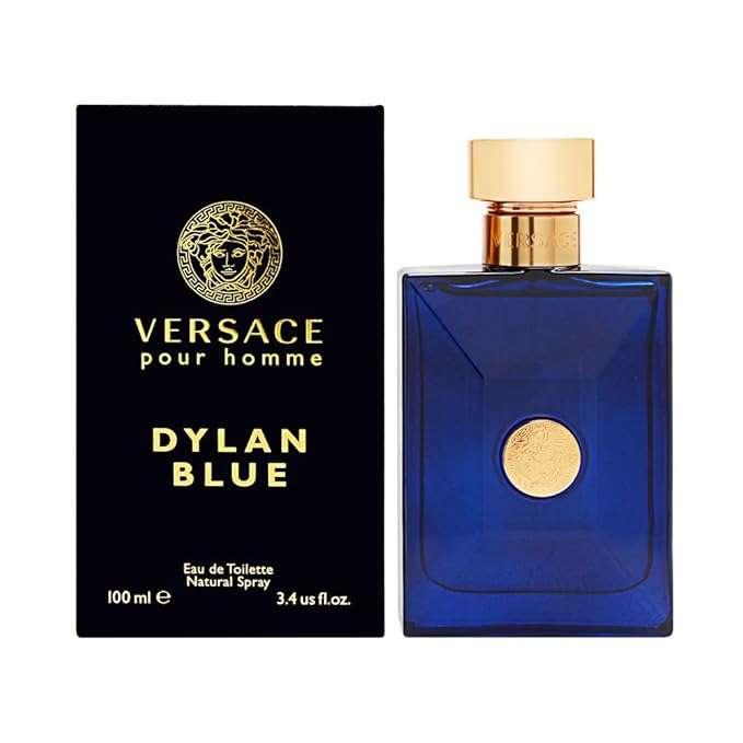 Versace Pour Homme Dylan Blue Eau de Toilette, 3.4 oz