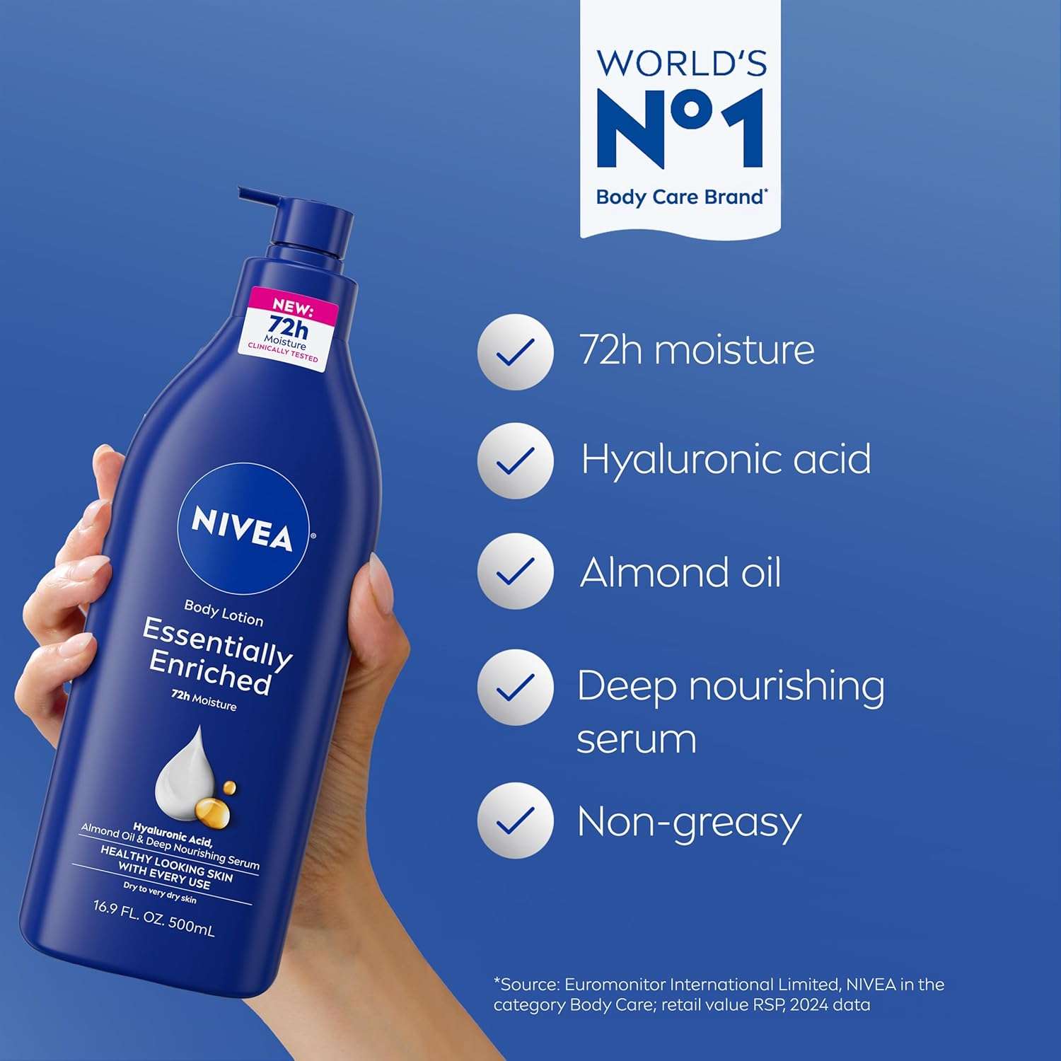 Loción corporal NIVEA Essentially Enriched para piel muy seca