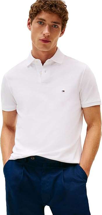 Tommy Hilfiger organic cotton piqué polo shirt