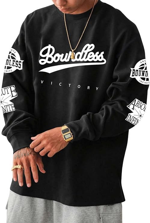 GORGLITTER men's long sleeve shirt