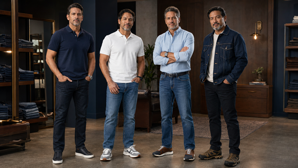 Modern men's polo shirt styles